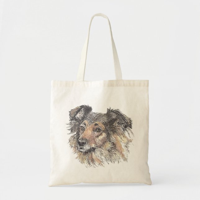 Sheltie Tote Bag (Front)
