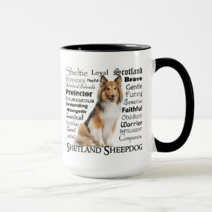 Sheltie Traits Mug