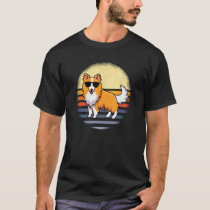 Sheltie Vintage Funny Shetland Sheepdog Owner Dog T-Shirt