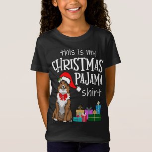 Shelties, Sheltie Christmas Pajama Sheltie Mum Gif T-Shirt