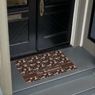 Shelties Shetland Sheepdog Dog Collie Personalised Doormat
