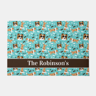 Shelties Shetland Sheepdog Dog Collie Personalised Doormat