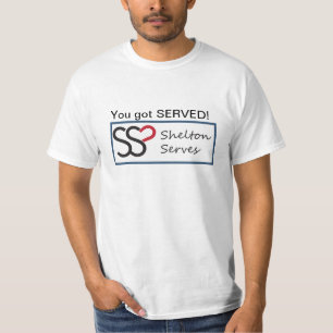 Shelton Serves t-shirt