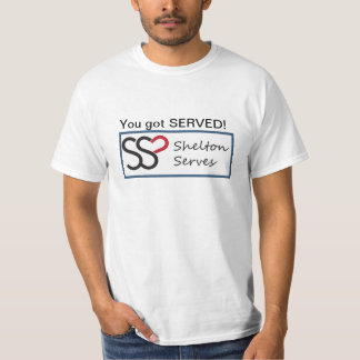 Shelton Serves t-shirt
