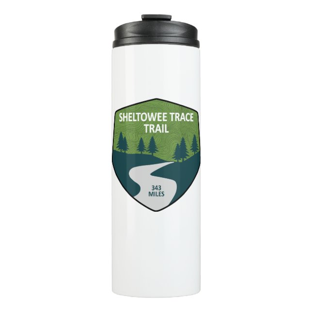 Sheltowee Trace Trail Kentucky Tennessee Thermal Tumbler (Front)