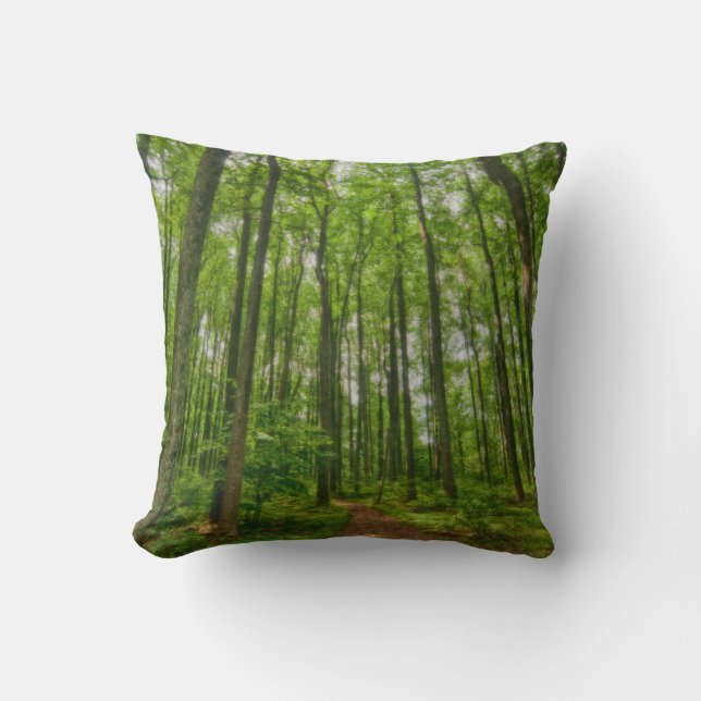 Shenandoah Forest Cushion (Front)