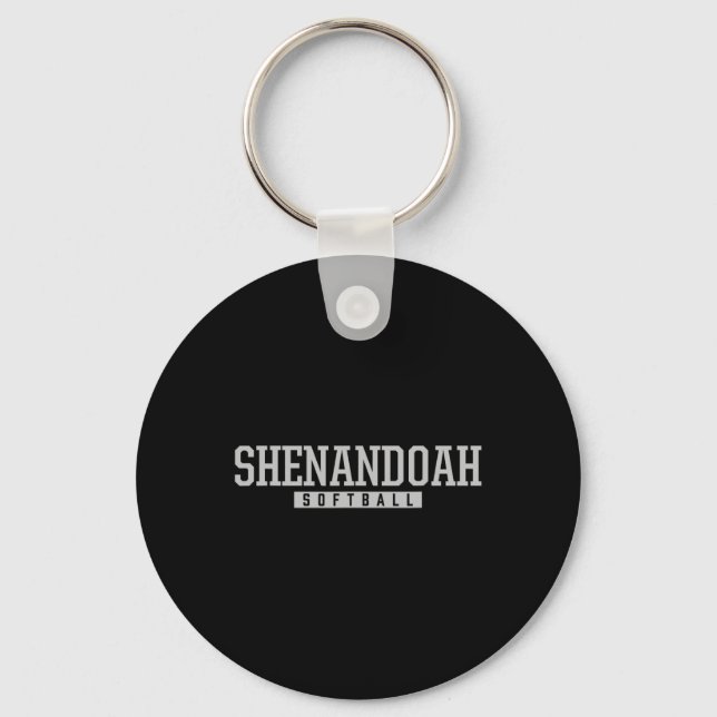 Shenandoah High School Softll  Key Ring (Front)