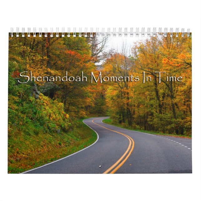 Shenandoah Moments In Time Calendar (Cover)