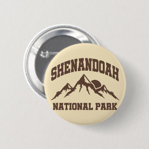 Shenandoah National Park 6 Cm Round Badge