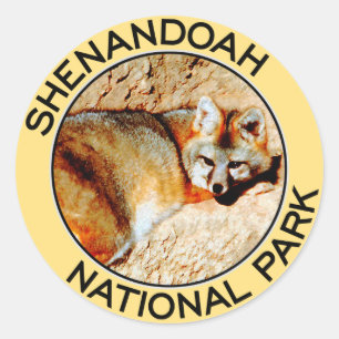 Shenandoah National Park Classic Round Sticker