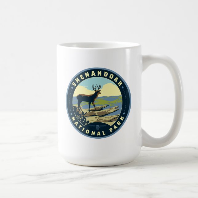 Shenandoah National Park Coffee Mug (Right)