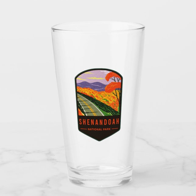Shenandoah National Park Glass (Front)