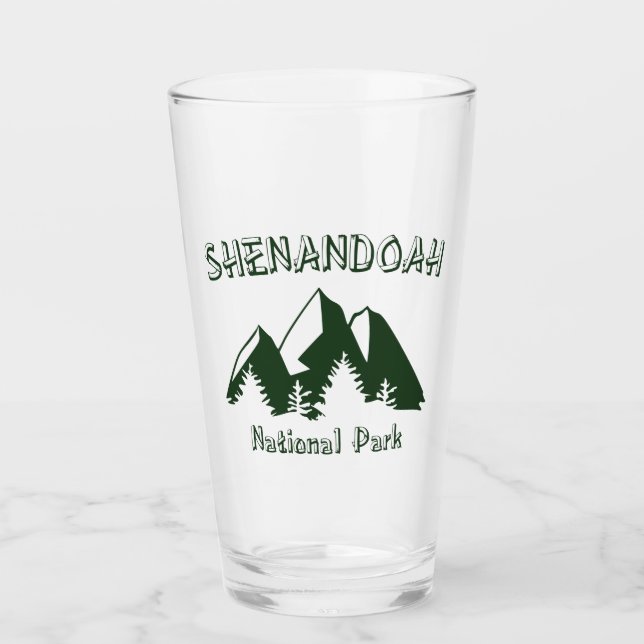 Shenandoah National Park Glass (Front)