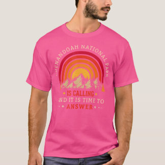 Shenandoah National Park Hiking Men  Women Hiker T-Shirt