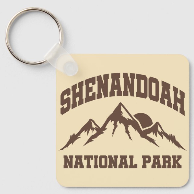 Shenandoah National Park Key Ring (Front)