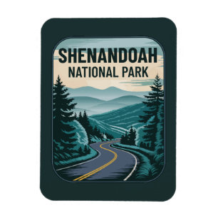 Shenandoah National Park Landscape Magnet