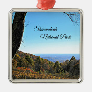 Shenandoah National Park Metal Tree Decoration