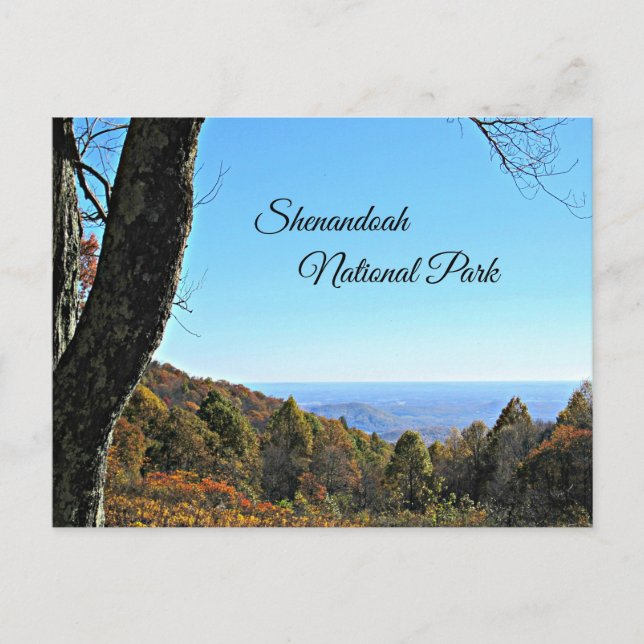 Shenandoah National Park Postcard (Front)