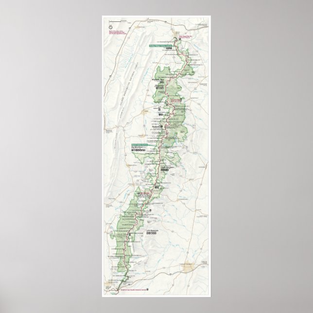 Shenandoah National Park Poster (Front)