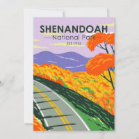 Shenandoah National Park Skyline Drive Virginia 