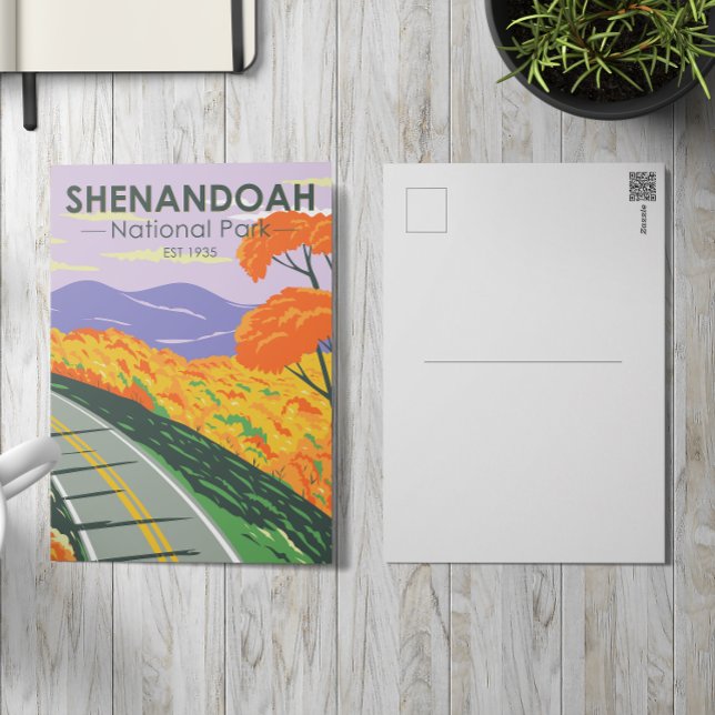 Shenandoah National Park Skyline Drive Virginia Postcard (Creator Uploaded)