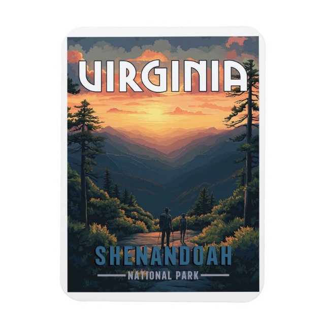 Shenandoah National Park, Virginia  Magnet (Vertical)