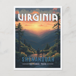 Shenandoah National Park, Virginia  Postcard