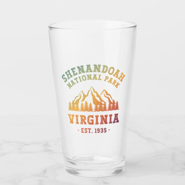 Shenandoah National Park Virginia USA Glass (Front)