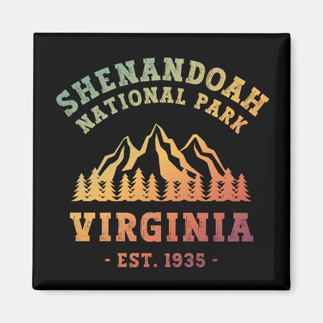 Shenandoah National Park Virginia USA Magnet (Front)