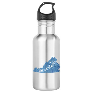 Shenandoah National Park Virginia Wood Grain 532 Ml Water Bottle