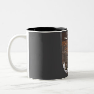 Shenandoah National Park - Whiteoak Falls - Virgin Two-Tone Coffee Mug