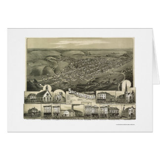 Shenandoah, PA Panoramic Map - 1889
