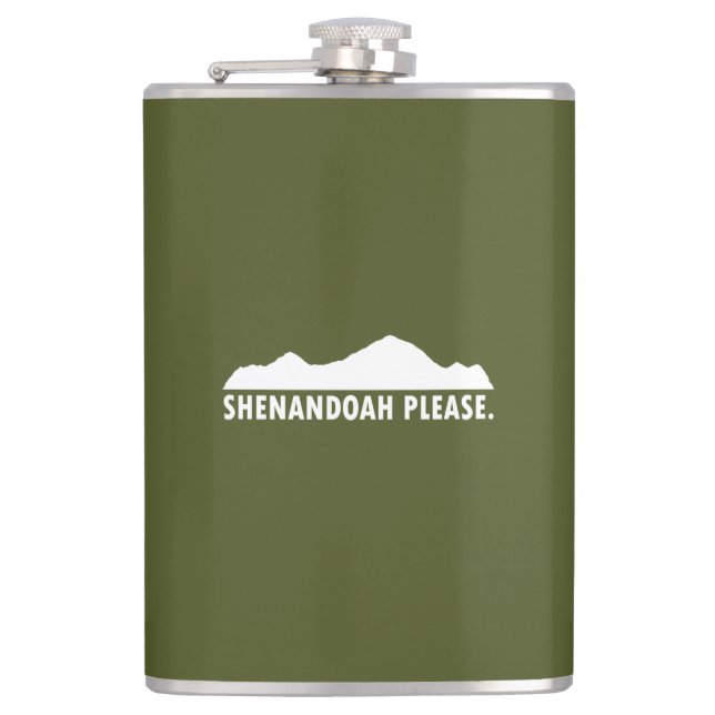 Shenandoah Please Hip Flask (Front)