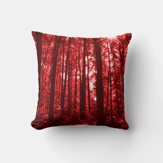 Shenandoah Red Cushion (Front)