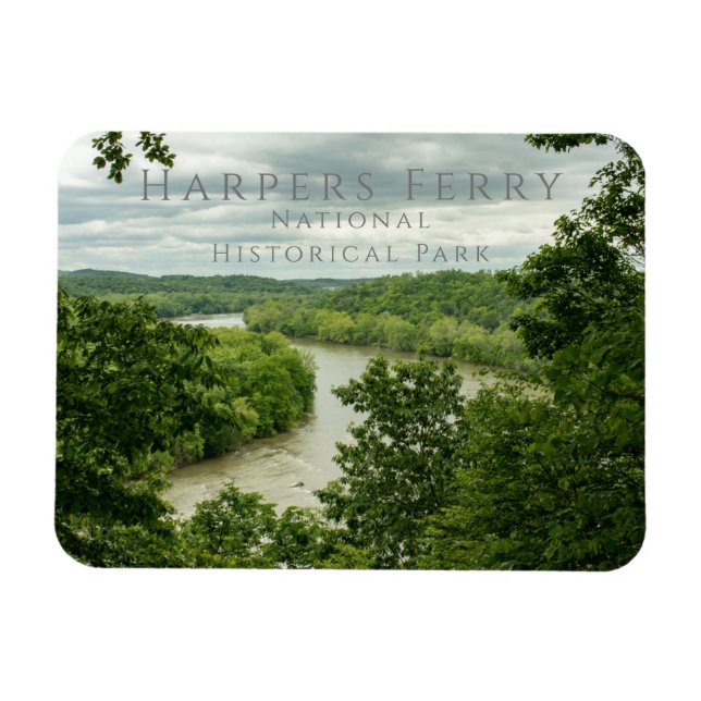 Shenandoah River, Harpers Ferry NHP Magnet (Horizontal)