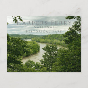 Shenandoah River, Harpers Ferry NHP Postcard