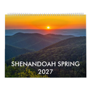 Shenandoah Spring 2027 12-Month Wall Calendar
