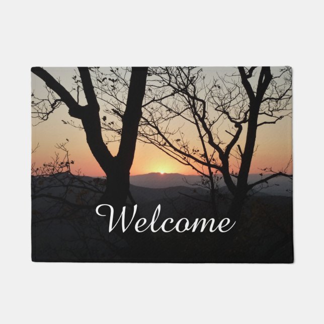 Shenandoah Sunset National Park Landscape Doormat (Front)