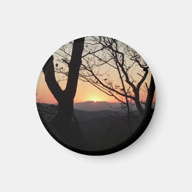 Shenandoah Sunset National Park Landscape Magnet (Front)
