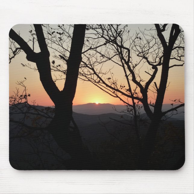 Shenandoah Sunset National Park Landscape Mouse Mat (Front)