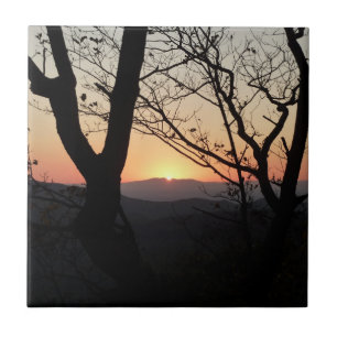 Shenandoah Sunset National Park Landscape Tile