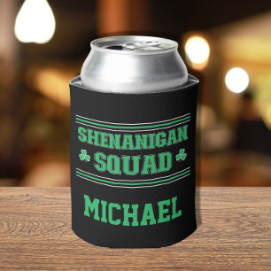 Shenanigan Squad - Personalised St. Patrick's Day Can Cooler