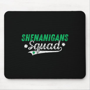 Shenanigan Squad St Patricks Day Matching Group Vi Mouse Mat