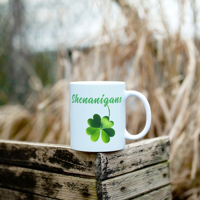 Shenanigans and a Four Leaf Clover Coffee Mug (Creator Uploaded)