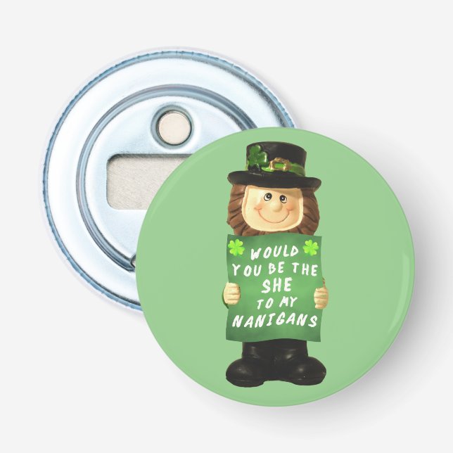 Shenanigans Bottle Opener (Front)