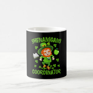 Shenanigans Coordinator Funny Teacher St Patrick's Coffee Mug