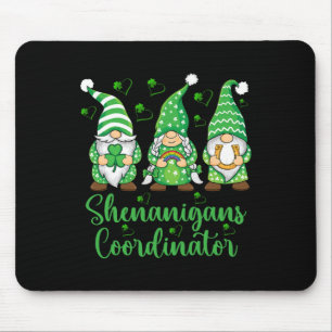 Shenanigans Coordinator Irish Gnomes - St Patricks Mouse Mat