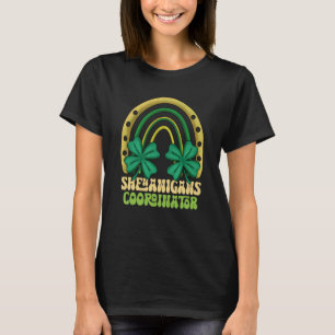 Shenanigans Coordinator Rainbow St Patricks Teache T-Shirt