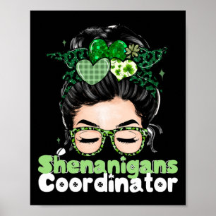 Shenanigans Coordinator St Patricks Day Women 1  Poster