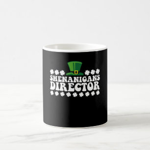 Shenanigans Director Groovy St Patrick's Day Irish Coffee Mug